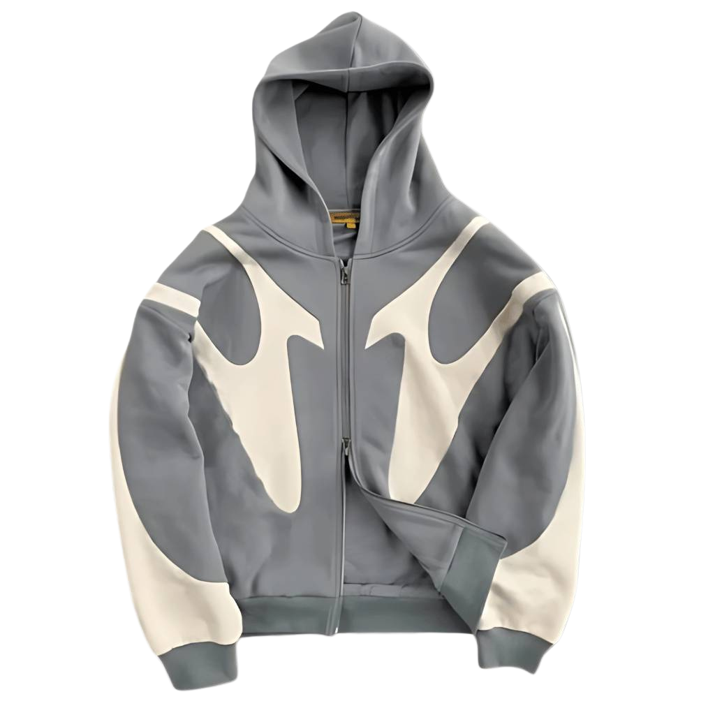 Unisex Hoodie met Abstract Design – Stijlvol, Comfortabel en Veelzijdig