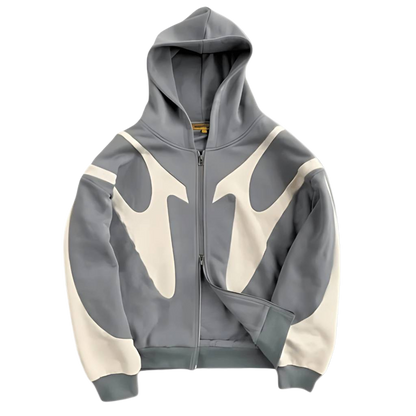Unisex Hoodie met Abstract Design – Stijlvol, Comfortabel en Veelzijdig