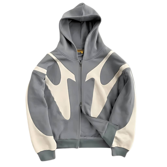 Unisex Hoodie met Abstract Design – Stijlvol, Comfortabel en Veelzijdig